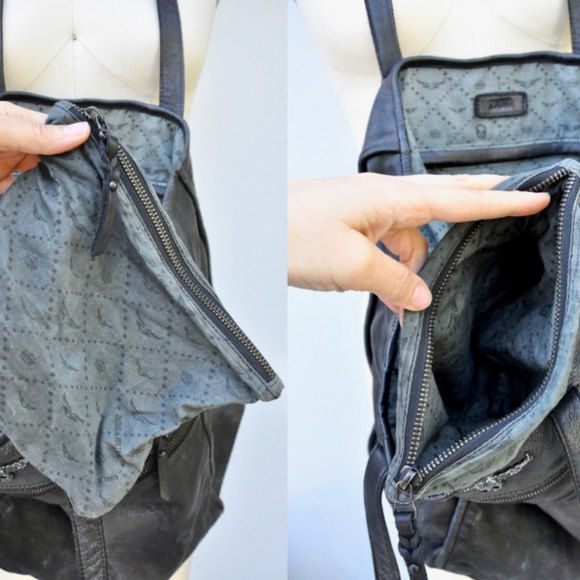 Zadig & Voltaire Black Leather Shoulder Bag Skull - Picture 4 of 16